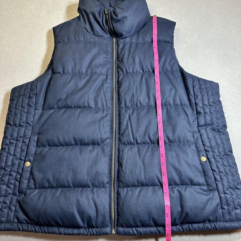 Old Navy Puffer Vest Womens XXL Blue Sleeveless Zip Front Quilted - Picture 3 of 9